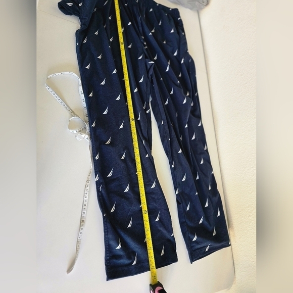 Nautica Men's Pajama Pants 100% Polyester Sleepwear Size XXL Blue Lounge Wear - Picture 7 of 10